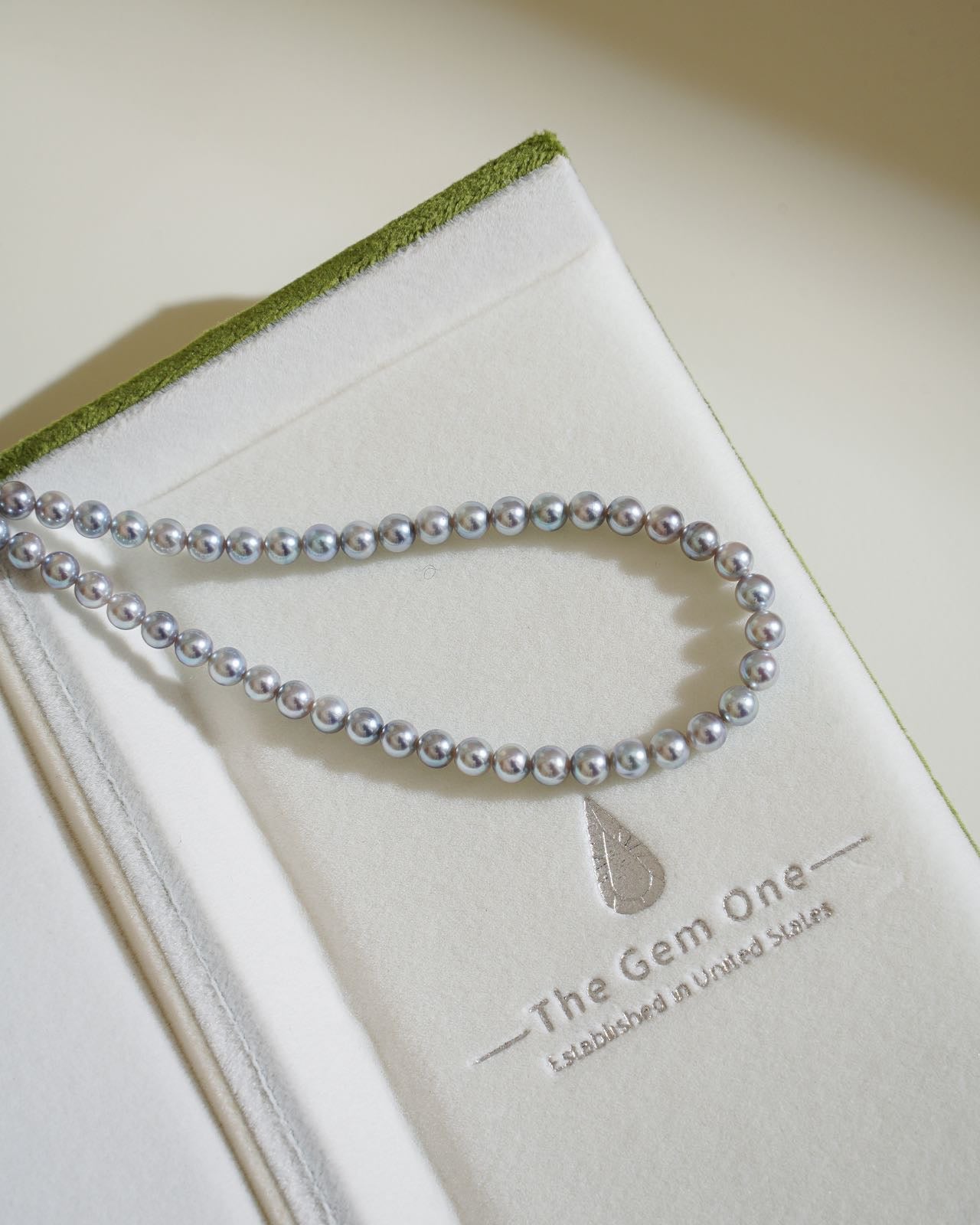 Classic Madama Akoya Pearl 5-5.5mm in 14K Gold .Silky and flawless to the touch
