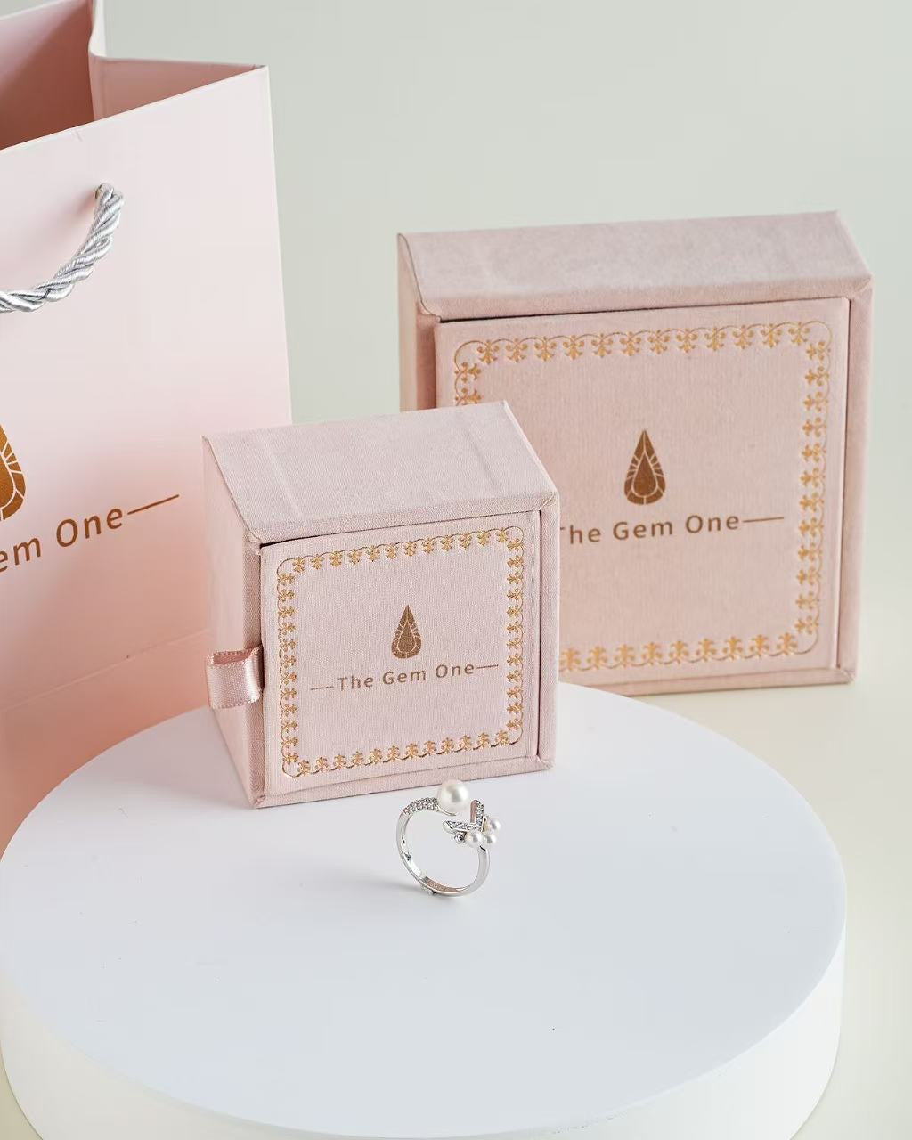 Vogue Pearl Ring Freshwater Pearl in Sterling Silver 3-7mm