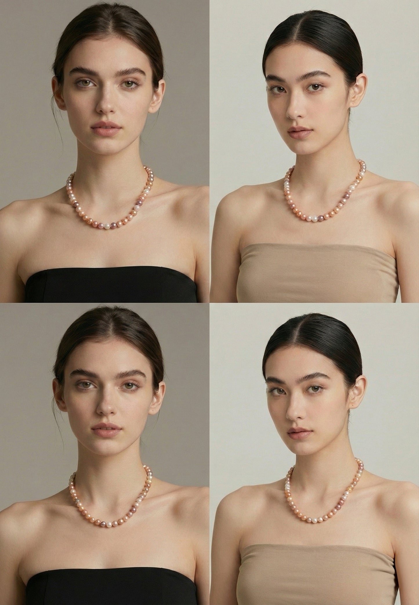 2025FW Candy Pearl Necklace Cultured Freshwater Pearl 8.5-9mm