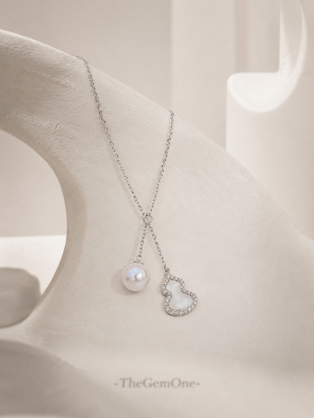 The One Pearl Necklace | Wulu
