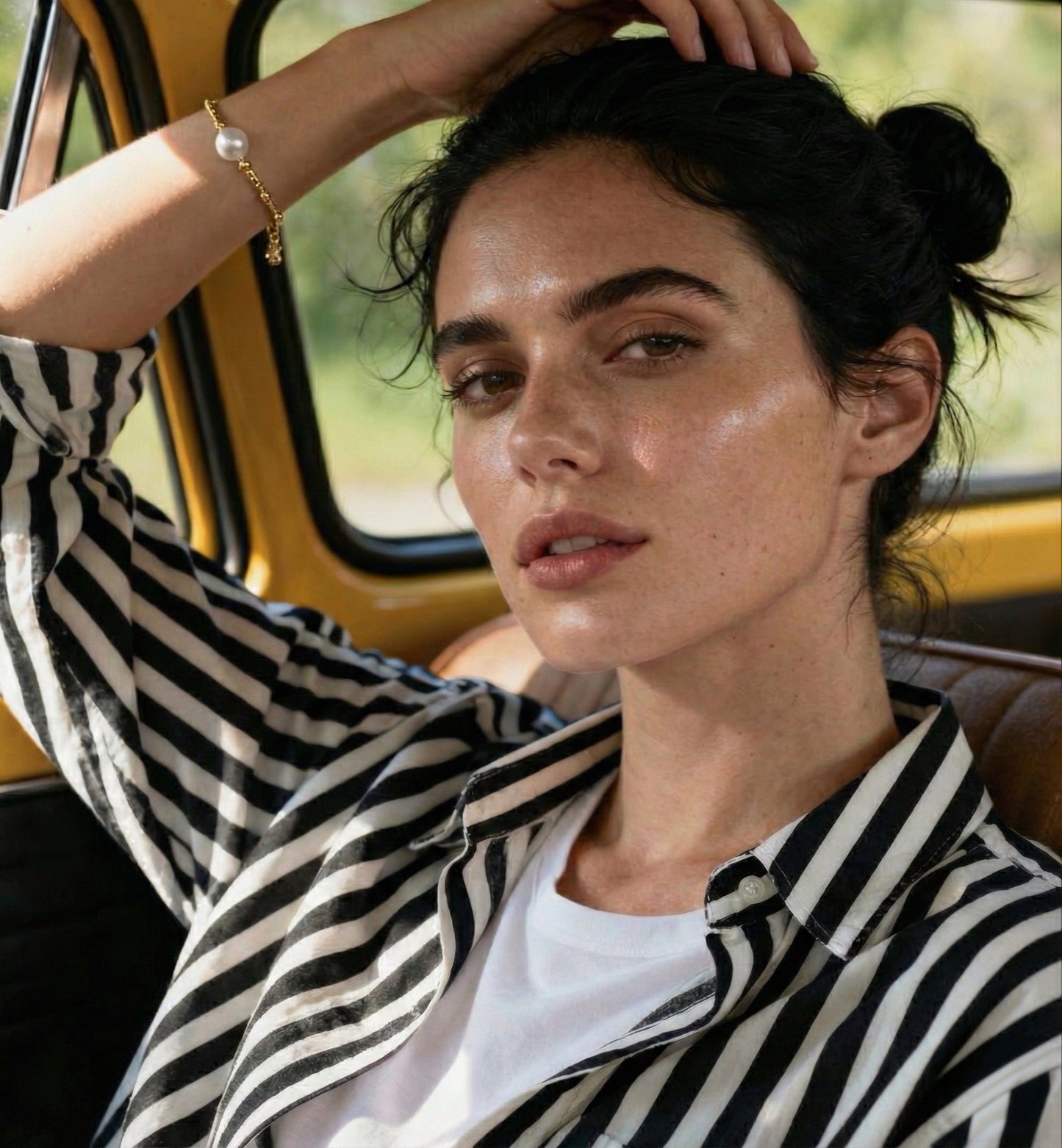 Lustra Bracelets-Cultured Freshwater Pearl in Sterling Silver 11-12mm