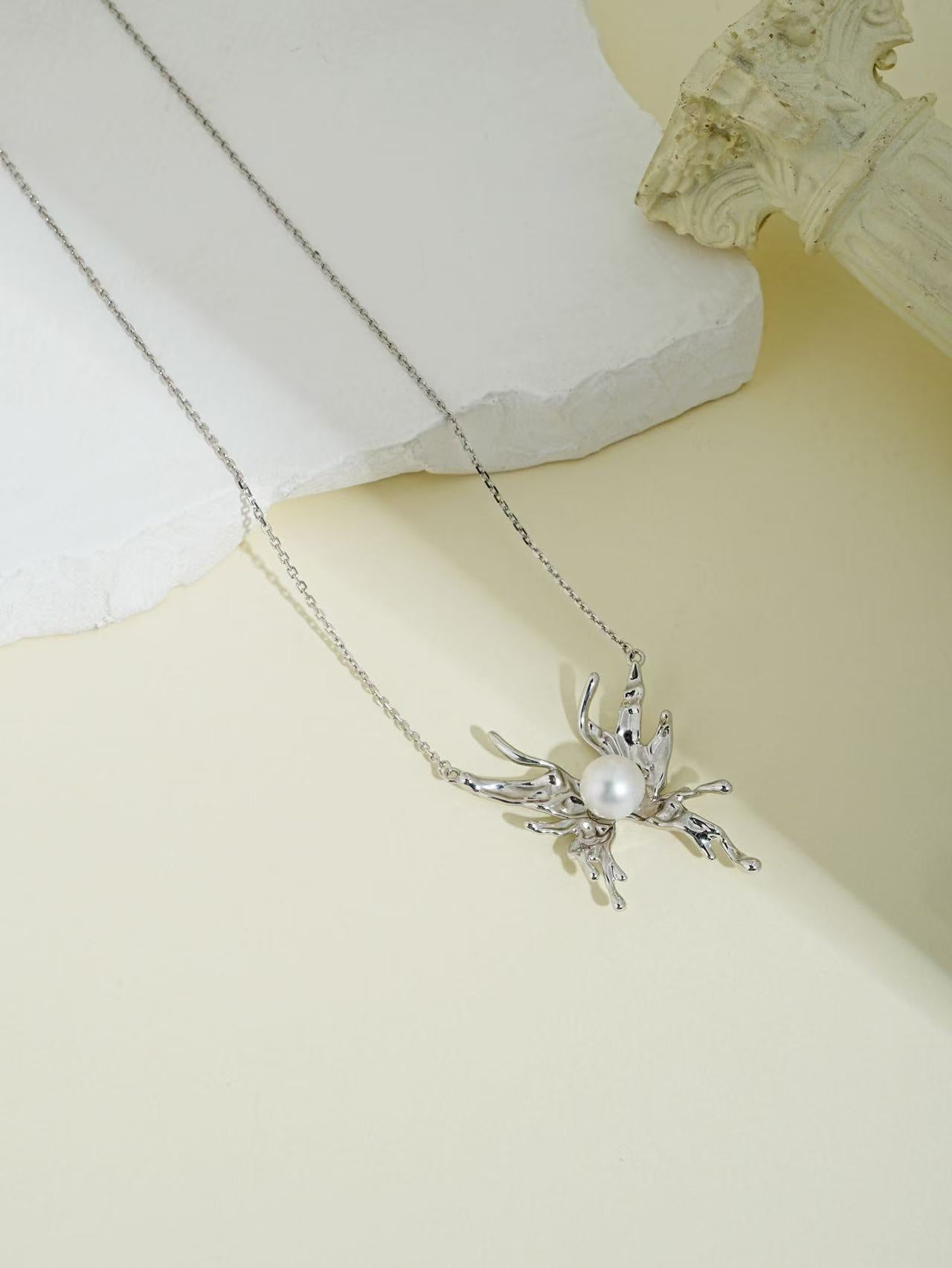 2025FW The Flutter Collection: Cultured Freshwater Pearl 8-8.5mm in Fine Sterling Silver