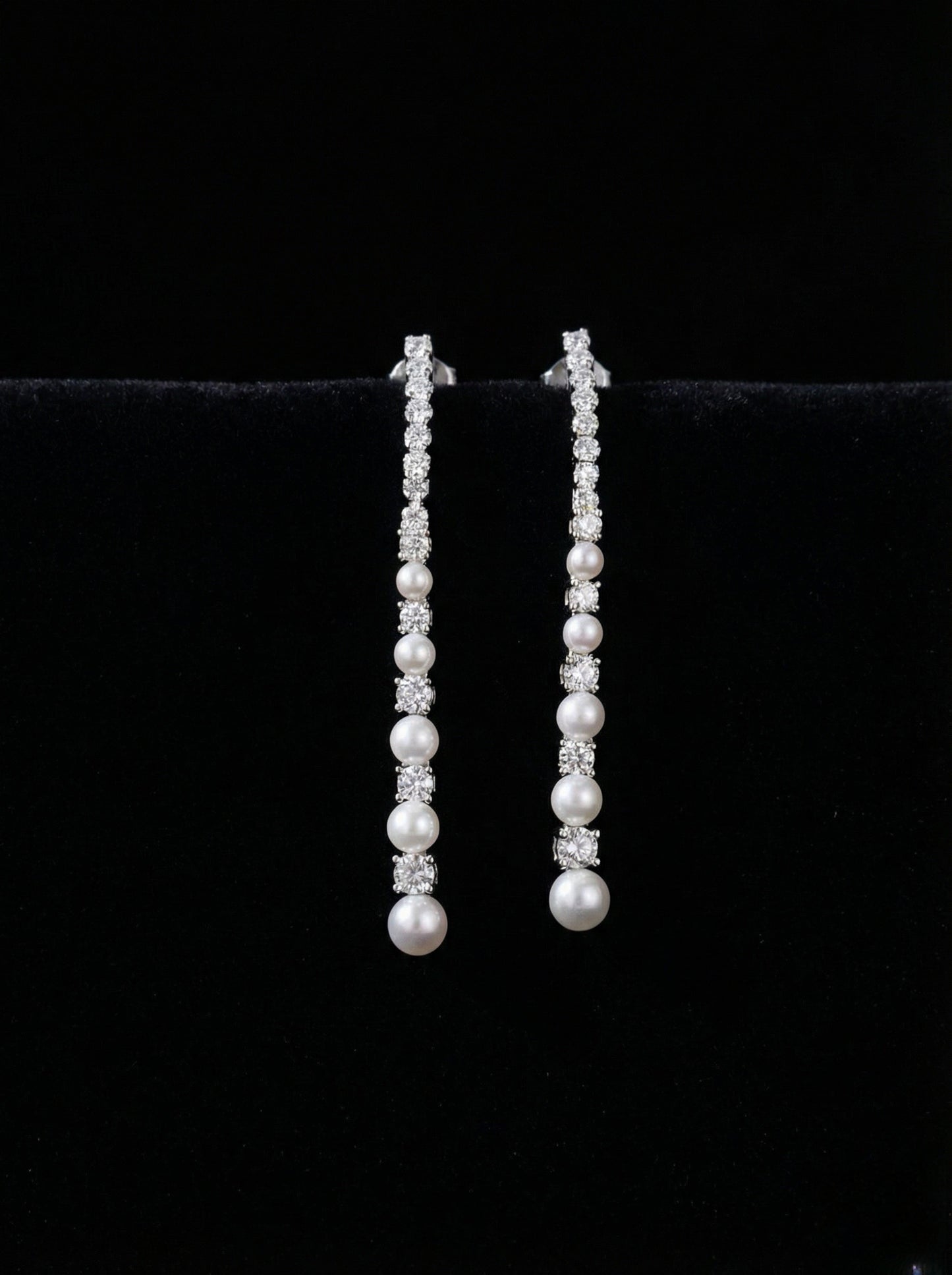 2025FW Tassel Pearl Earrings