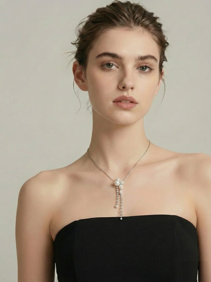 2025FW Pearl Drape Necklace