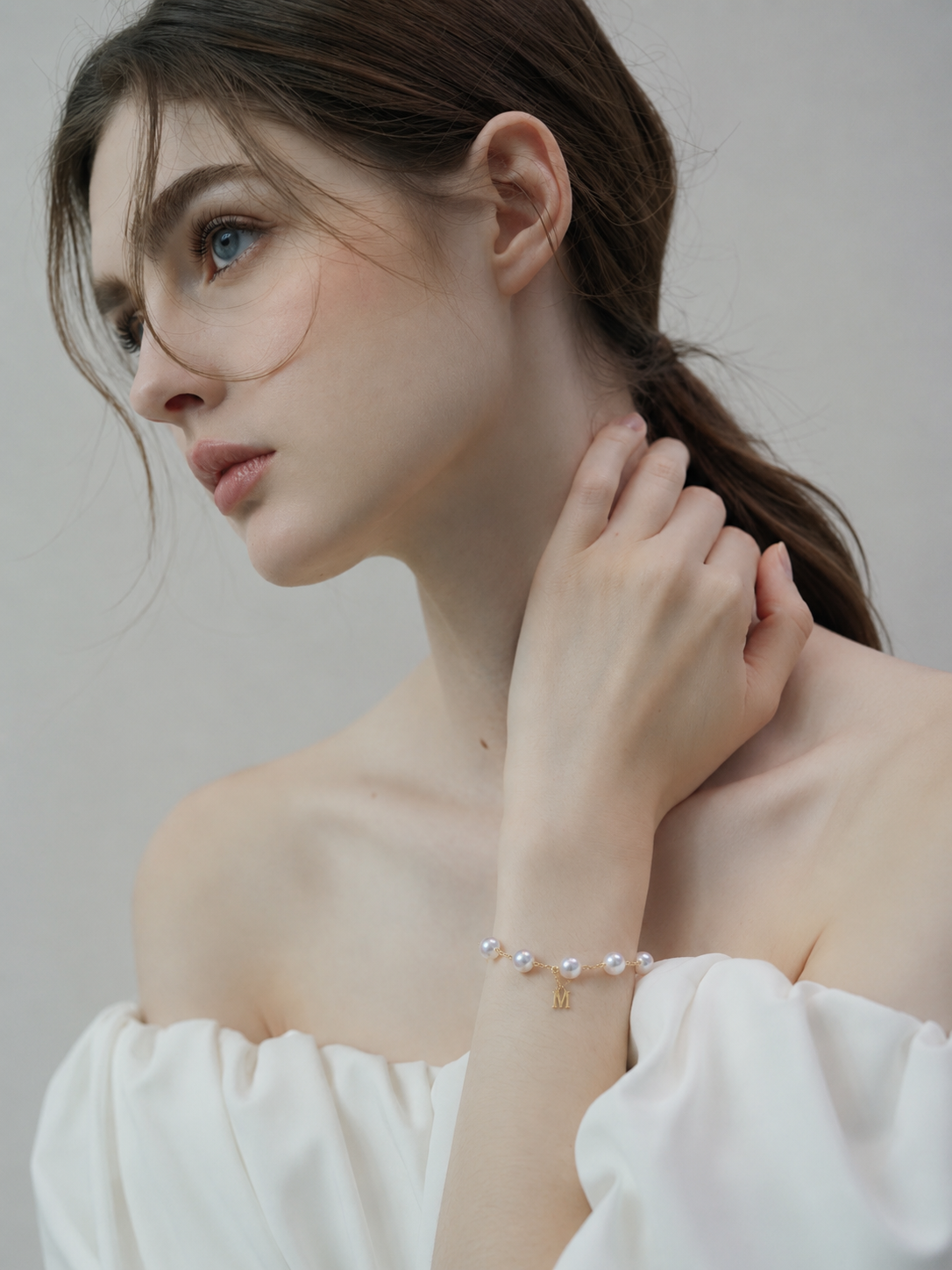 Astral Drift Akoya Bracelet