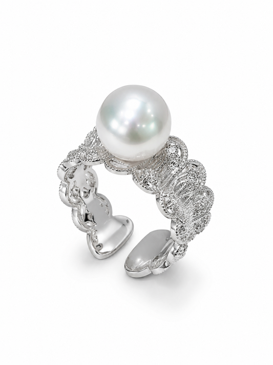 Lace Lumière Australian Pearl Ring