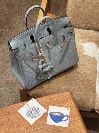 TheGemOne "Tranquil Guardian" Aquamarine Gourd Charm