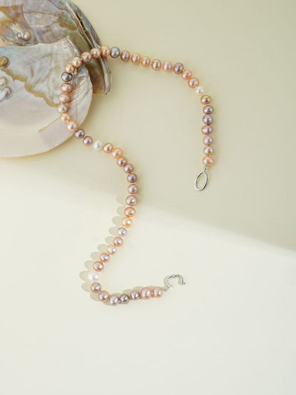 2025FW Candy Pearl Necklace Cultured Freshwater Pearl 8.5-9mm