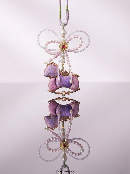 Song Brocade "Victory" Horse Charm