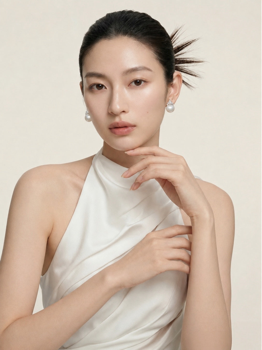 2025FW Ice Queen Pearl Earrings