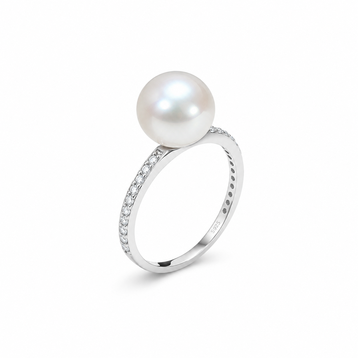 Dual Aura South Sea Pearl Ring