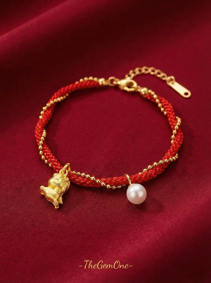 Year of the Horse Lucky Red String Bracelet