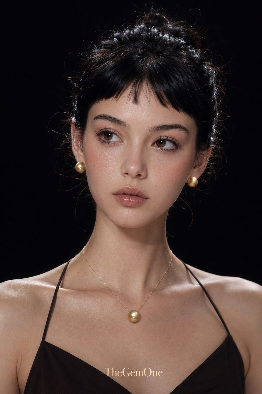 The Fine Collection | Golden Aura South Sea Pearl Set
