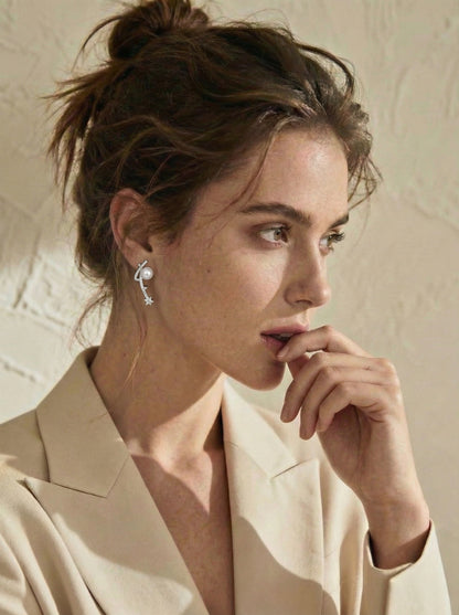 2025FW Shooting Star Collection: Pearl Earring 8-8.5mm