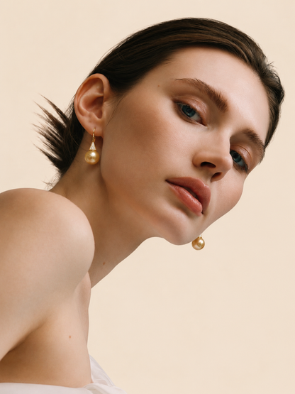 Golden Stardust Earrings