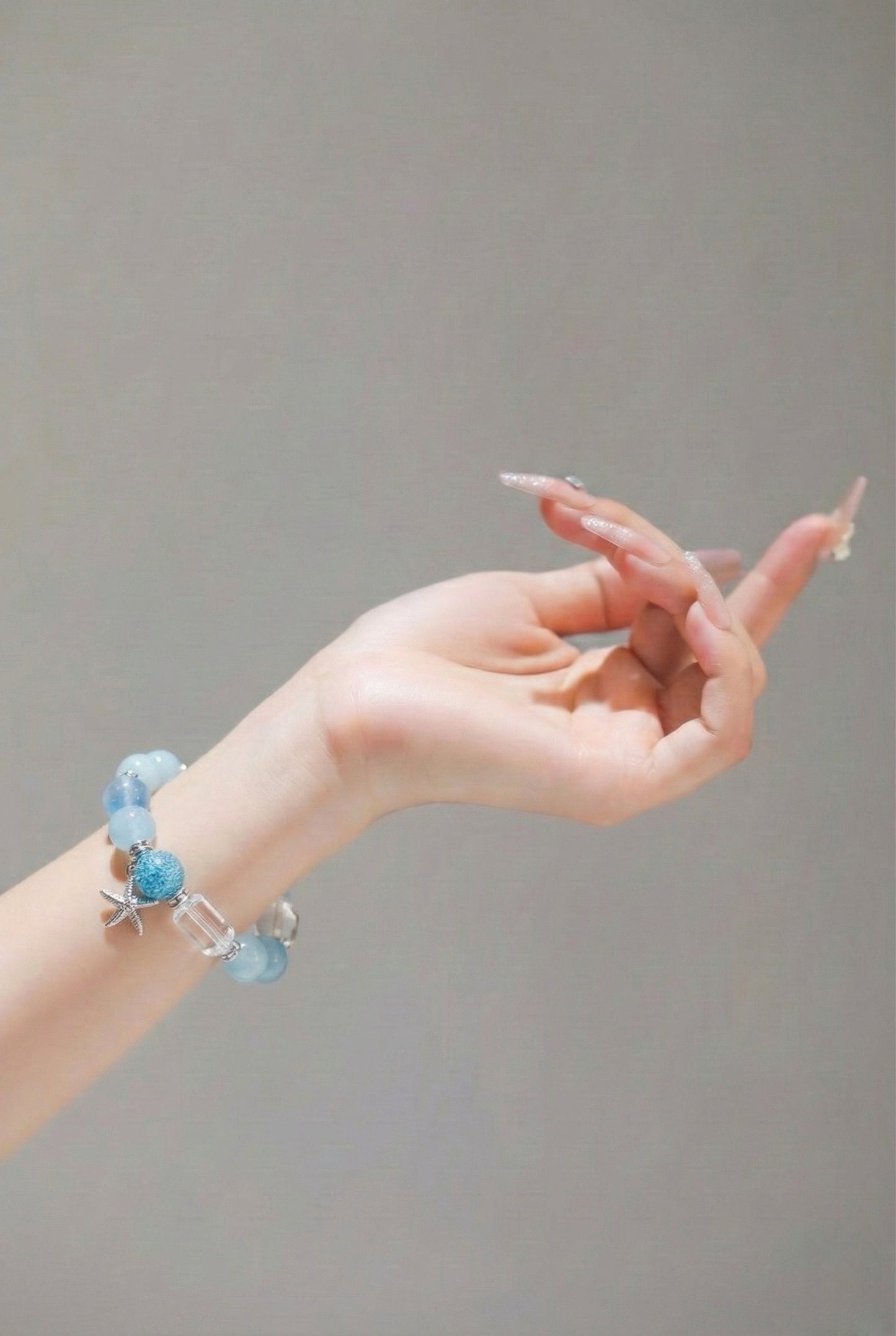 TheGemOne "Azure & Snow" Aquamarine Series