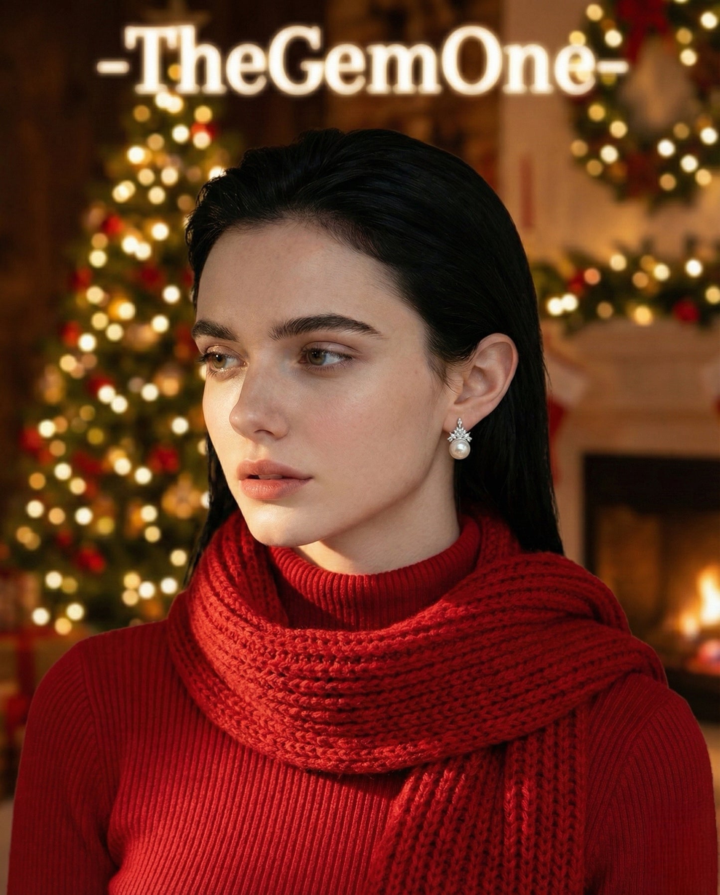 2025FW Ice Queen Pearl Earrings