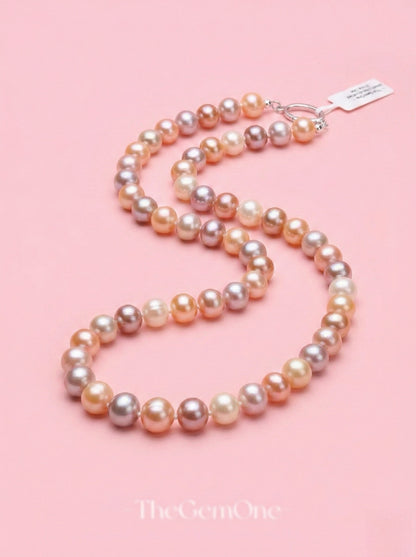 2025FW Candy Pearl Necklace Cultured Freshwater Pearl 8.5-9mm