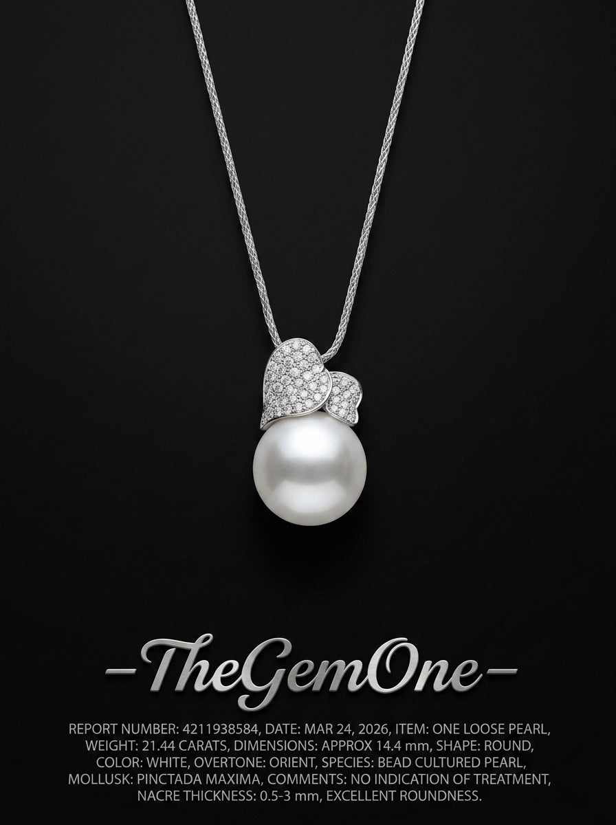 Venus Crown Certified Australian South Sea Heirloom Pearl