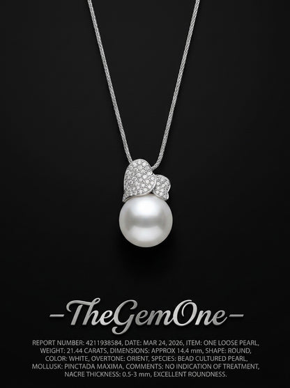 Venus Crown Certified Australian South Sea Heirloom Pearl