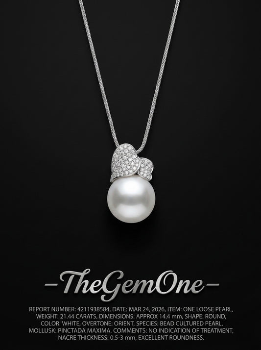 Venus Crown Certified Australian South Sea Heirloom Pearl