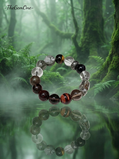 TheGemOne "Grand Slam" Wealth & Protection Crystal Bracelet