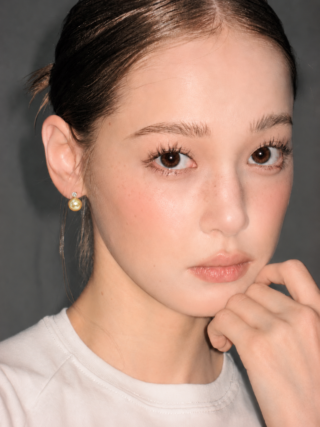 Aurora Diana South Sea Earrings