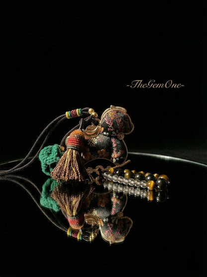 The New Year Brocade Charm