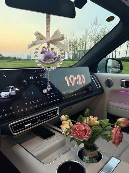 Twilight Lavender Amethyst Pony Charm