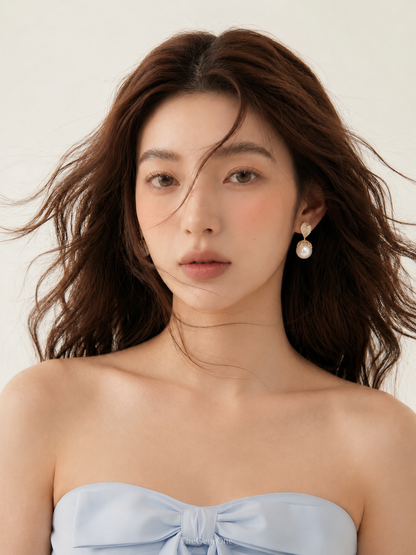 Secret Garden Collection|Tulip Pearl Earrings