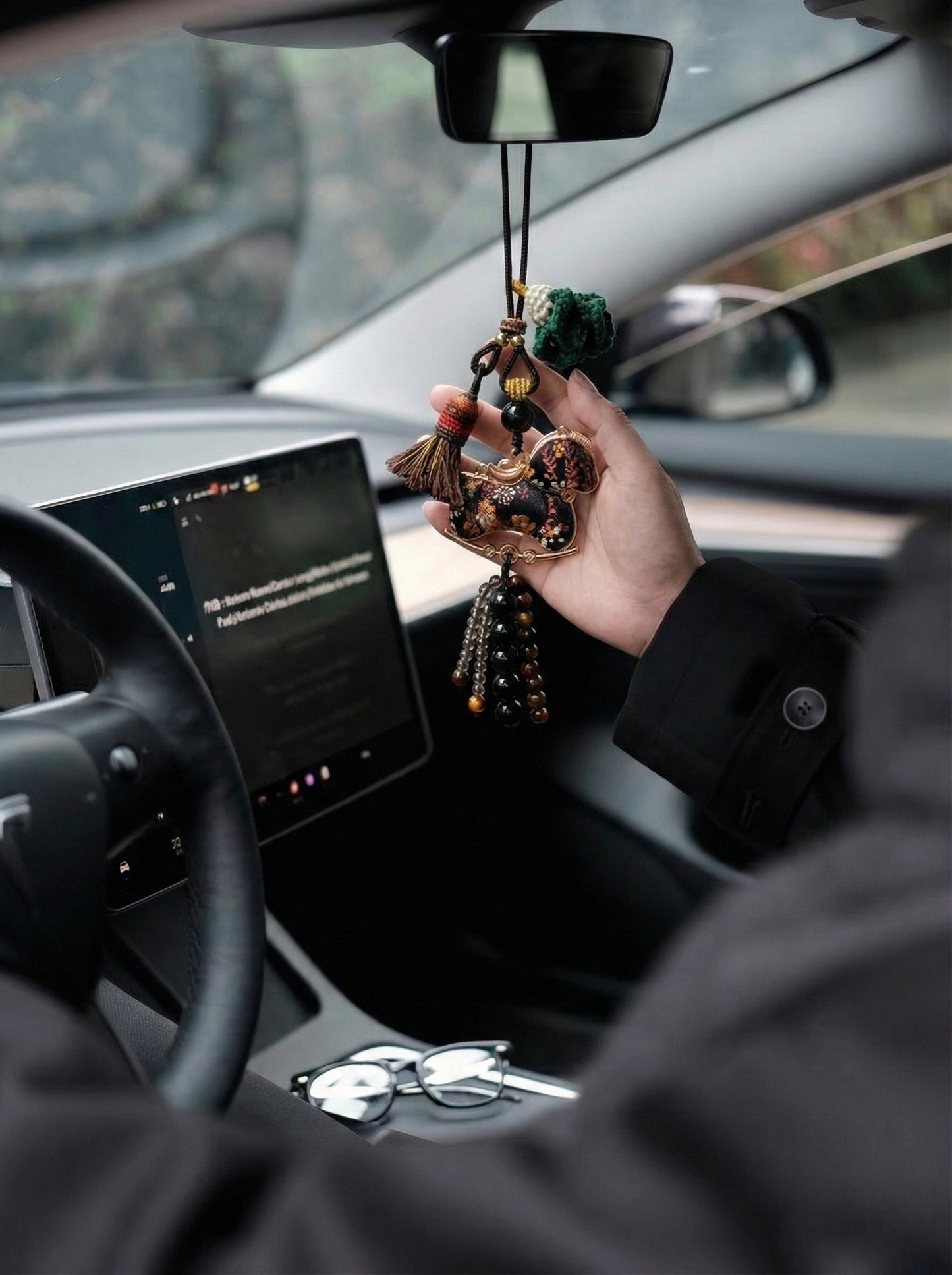 The New Year Brocade Charm