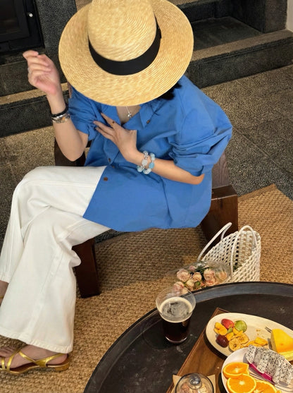 TheGemOne "Azure & Snow" Aquamarine Series