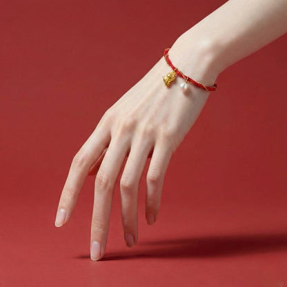 Year of the Horse Lucky Red String Bracelet