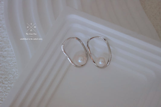 Classic Gold Pearl Earrings