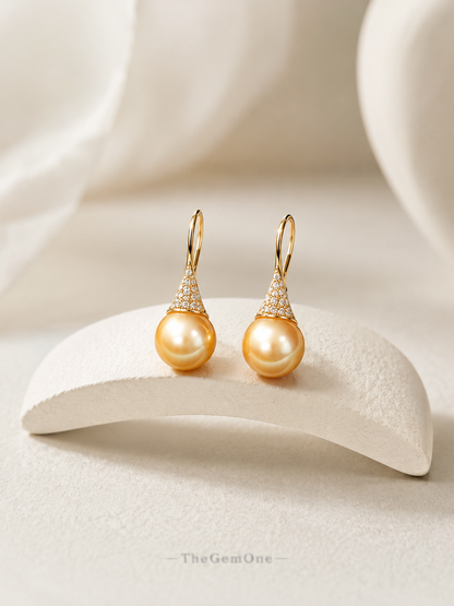 Golden Stardust Earrings