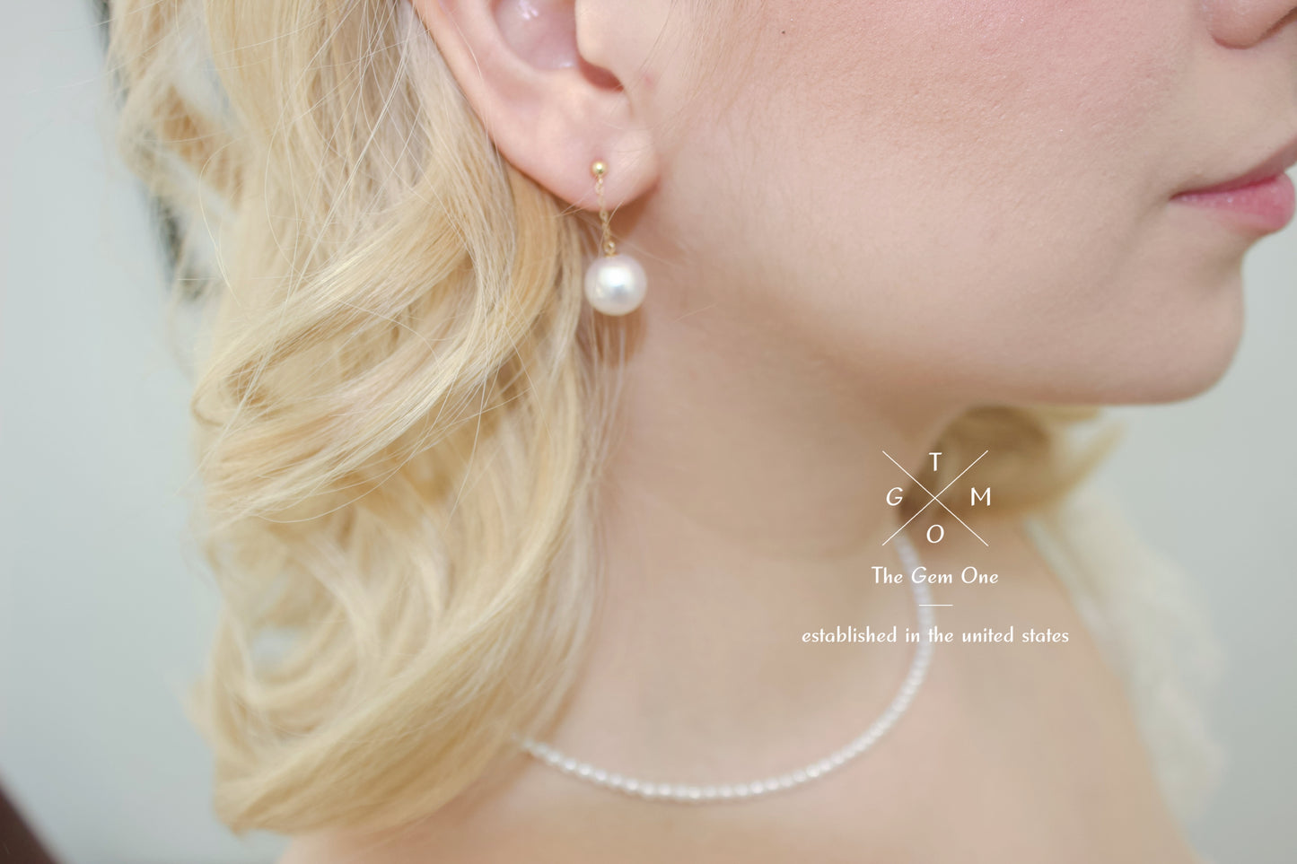 Luxurious Double-Strand Pearl Necklace with Sterling Silver Clasp