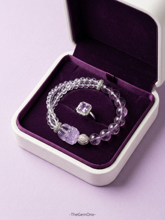 Noble Fortune Amethyst & Pi Xiu Set