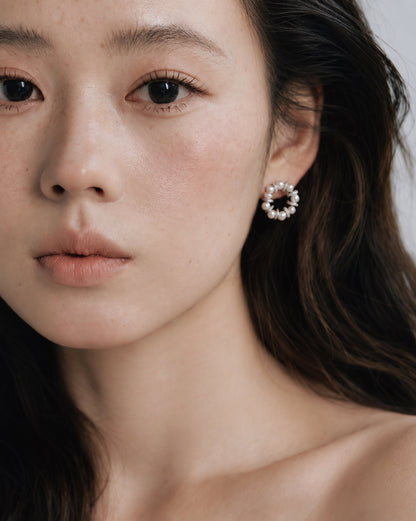 The One Pearl Collection Halo No. 16 Earrings
