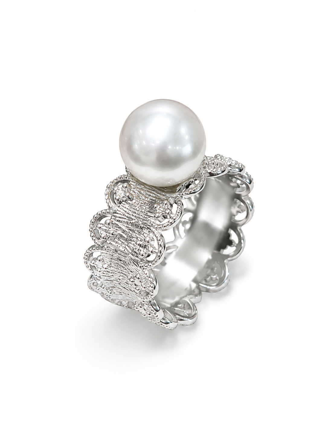 Lace Lumière Australian Pearl Ring