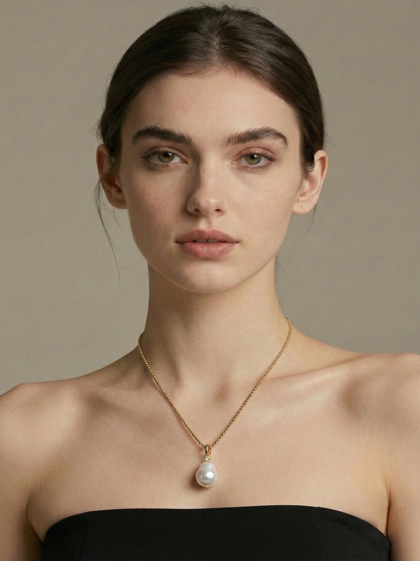 Luxe Australian South Sea Baroque Pendant