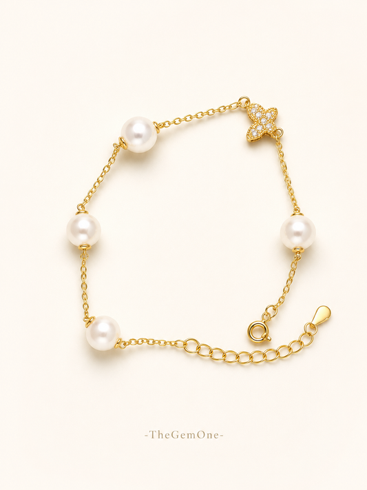Whisper Grace Pearl Bracelet