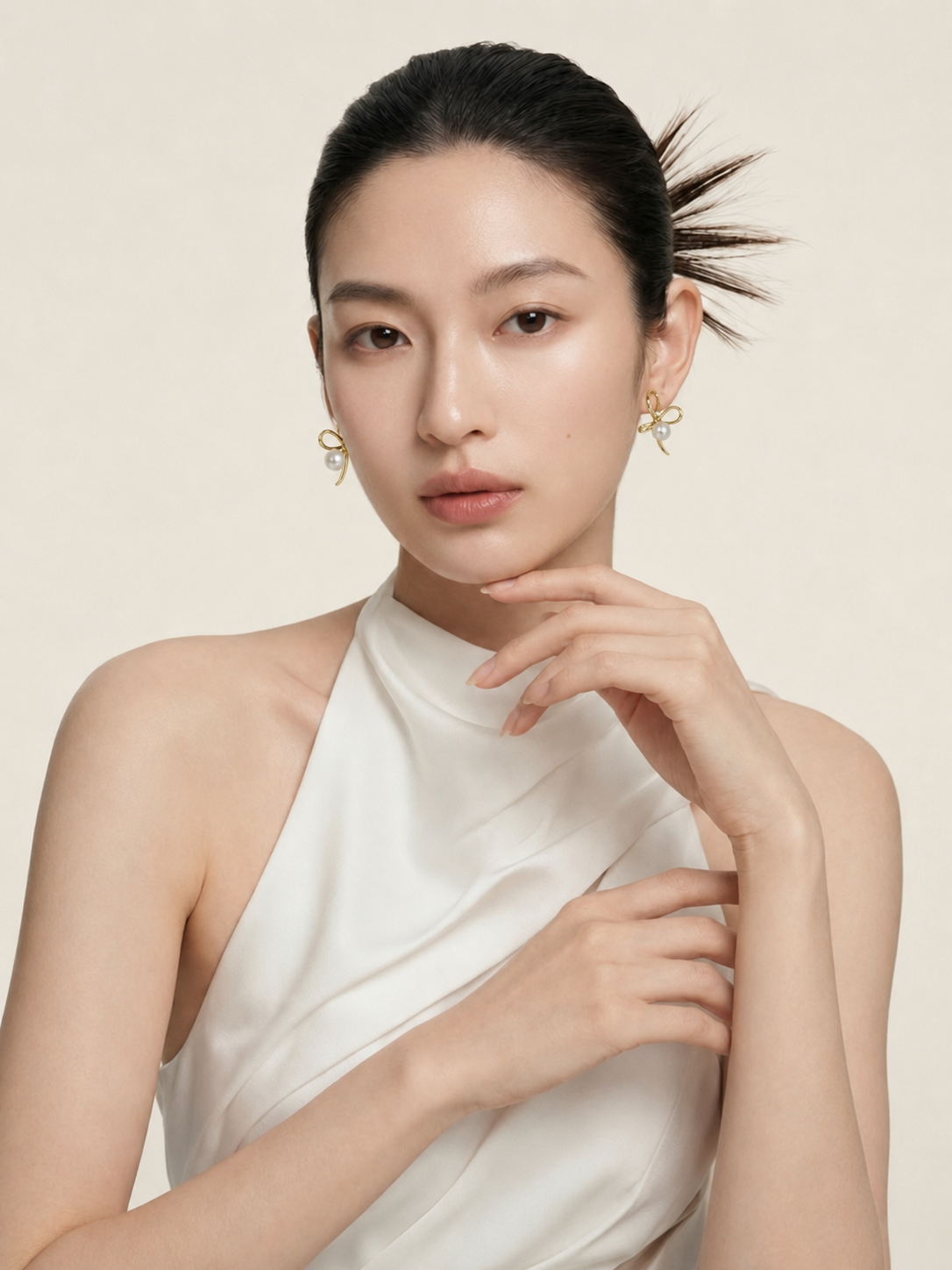 2025SS The First Love Collection: Freshwater Pearl Earring with Sterling Silver