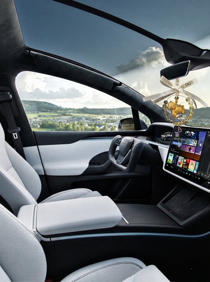 Fortune Carrier Citrine Pony Charm