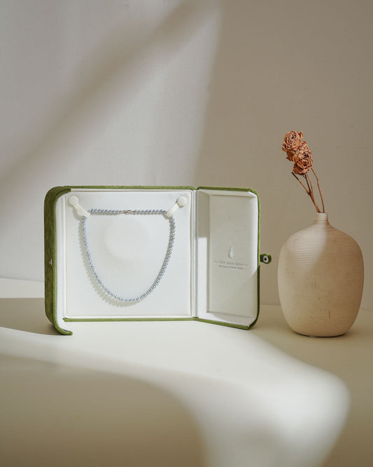 Classic Madama Akoya Pearl 5-5.5mm in 14K Gold .Silky and flawless to the touch