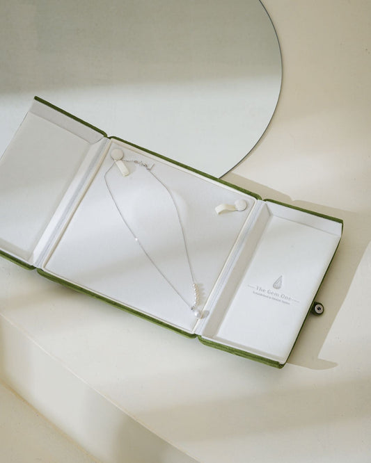 Mermaid’s Tear Cultured Freshwater Pearl Necklace 4-5mm-8-9mm