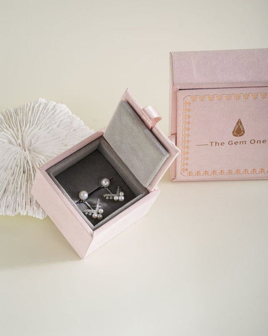 Cultured Freshwater Pearl Earring 3-6.5mm in Sterling Silver (Multiple Uses)