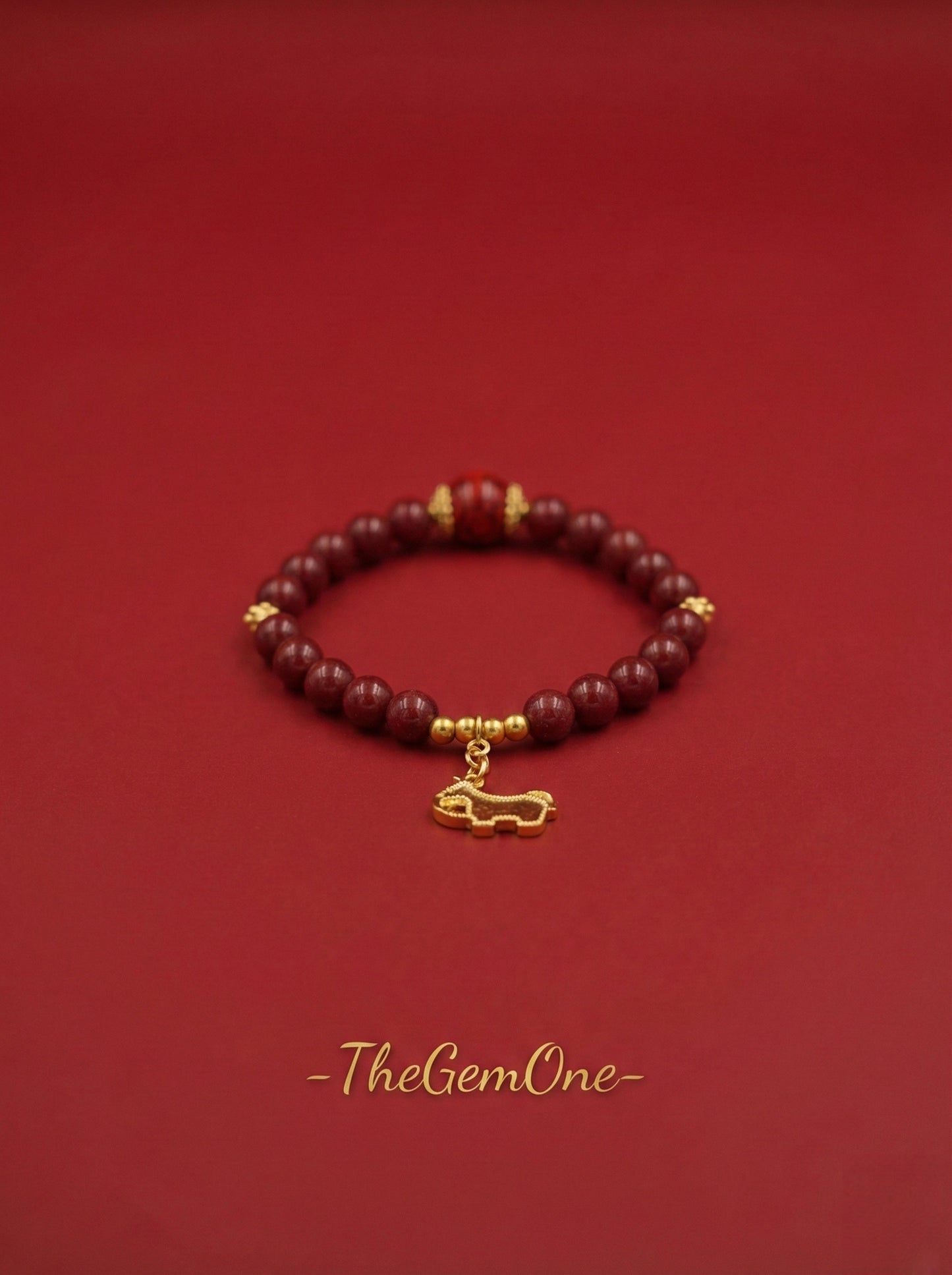 New Year Guardian High-Content Cinnabar Amulet