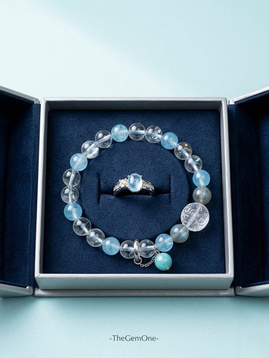Misty Sea Moonlight Ethereal Crystal Set
