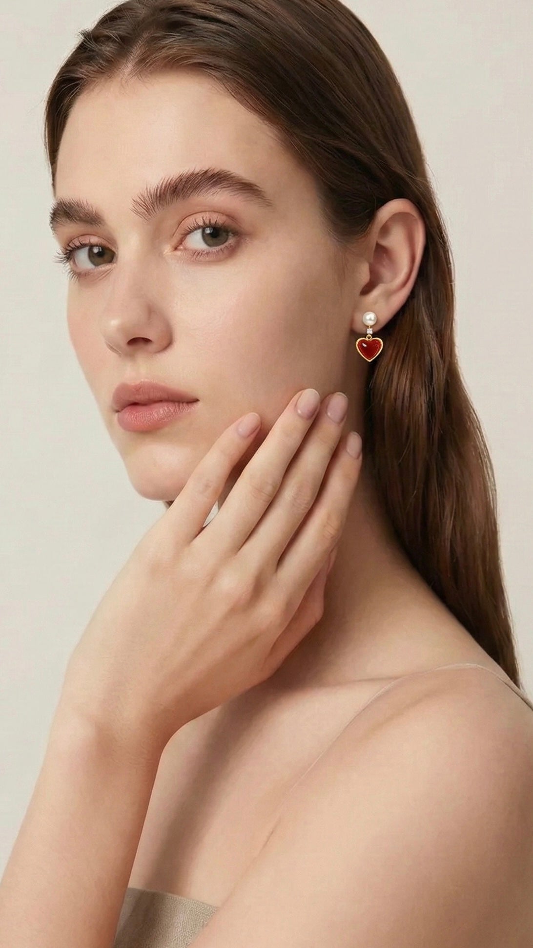 2025FW Winter Holiday Collection ; Freshwater Pearl Earring with Sterling Silver
