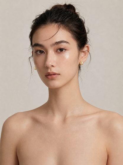 Golden Muse South Sea Studs